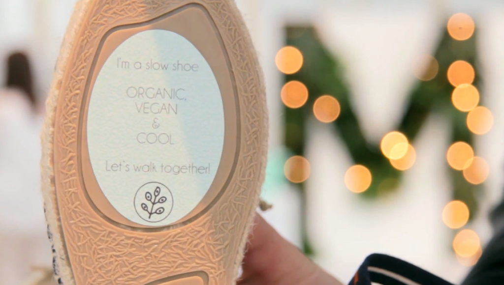 Veganer Schuh vom spanischen Label Slowers 