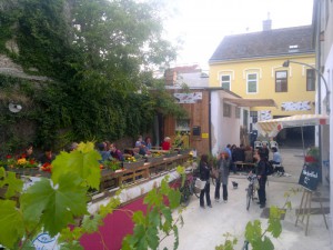 Biofischheuriger-Gastgarten