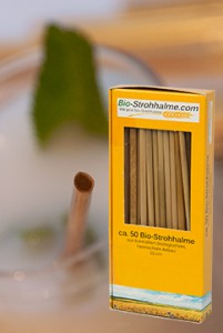 Biostrohhalme-Verpackt