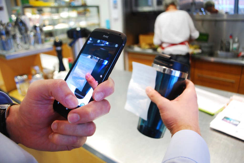 Thermobecher statt Paper-Cup.